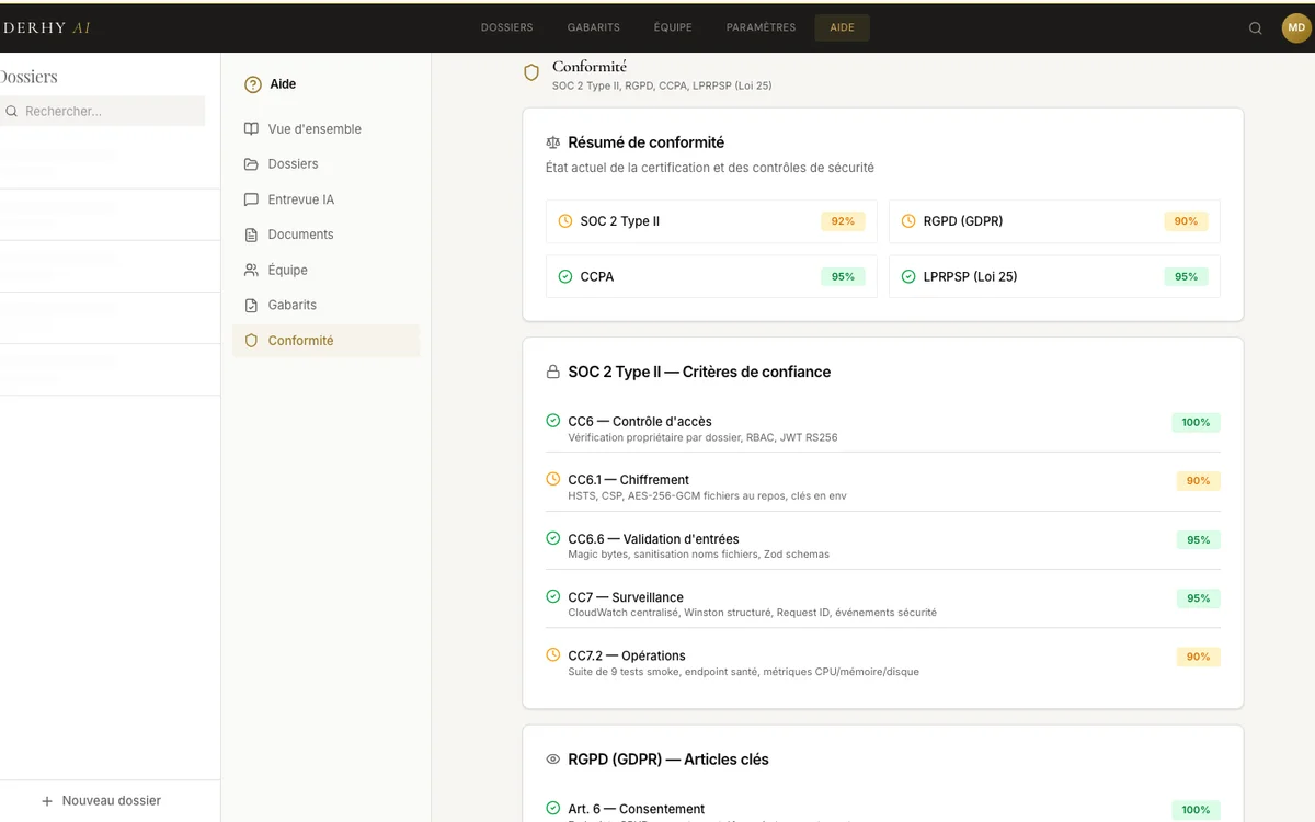 DERHY AI screenshot 3