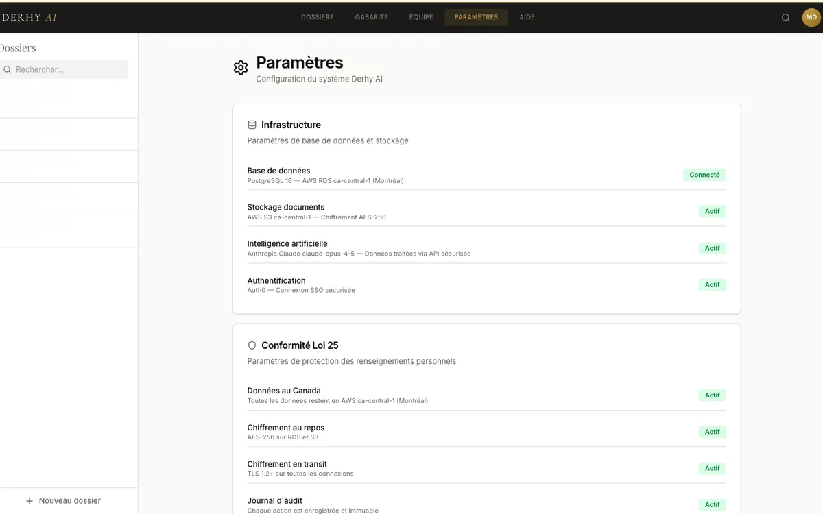 DERHY AI screenshot 2