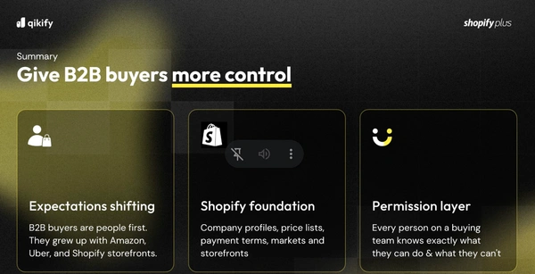 B2B Self-Serve on Shopify Plus